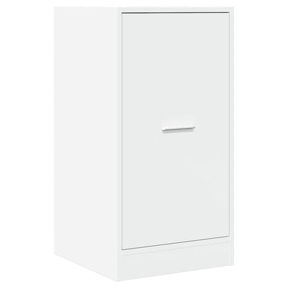 White Engineered Wood Apothecary Cabinet 40x41x77.5 cm