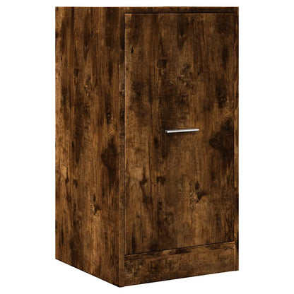Smoked Oak Apothecary Cabinet, 40x41x77.5 cm, Engineered Wood
