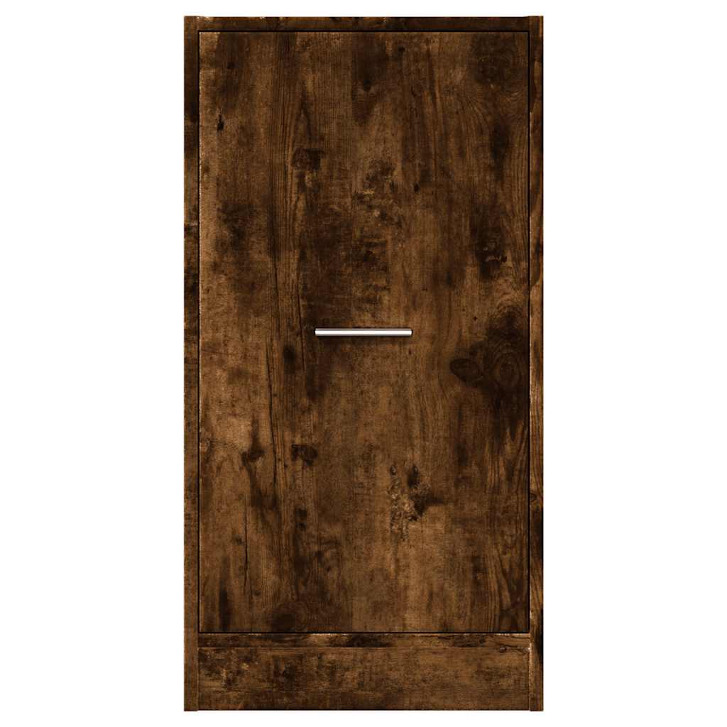 Smoked Oak Apothecary Cabinet, 40x41x77.5 cm, Engineered Wood