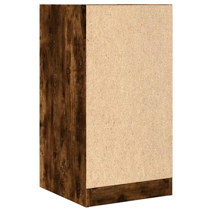 Smoked Oak Apothecary Cabinet, 40x41x77.5 cm, Engineered Wood
