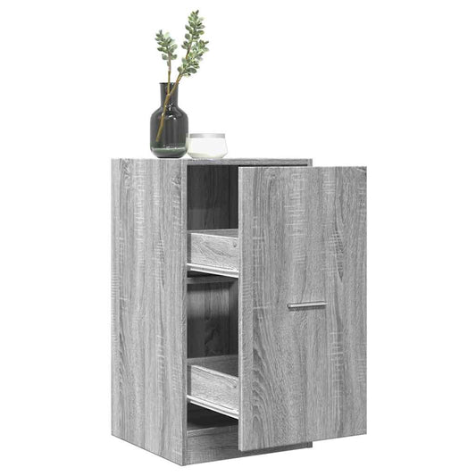 Grey Sonoma Engineered Wood Apothecary Cabinet 40x41x77.5 cm