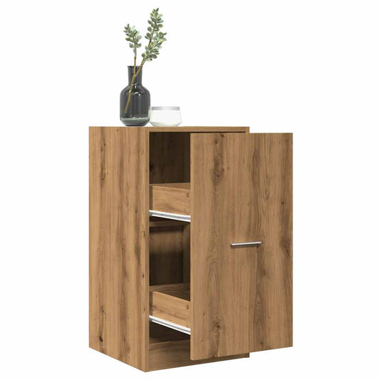 Artisian Oak Apothecary Cabinet - Engineered Wood, 40x41x77.5 cm