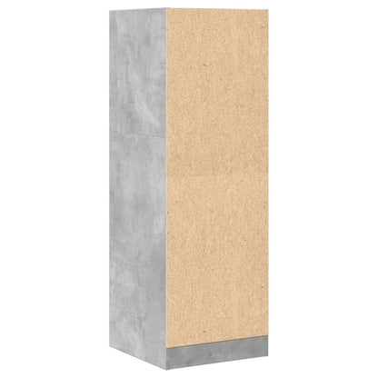 Concrete Grey Apothecary Cabinet 40x41x118 cm Engineered Wood