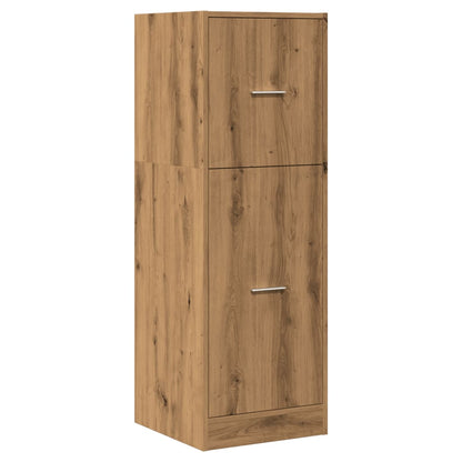 Artisan Oak Apothecary Cabinet - Engineered Wood, 40x41x118 cm
