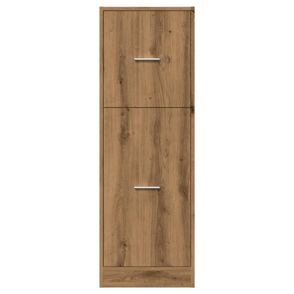 Artisan Oak Apothecary Cabinet - Engineered Wood, 40x41x118 cm
