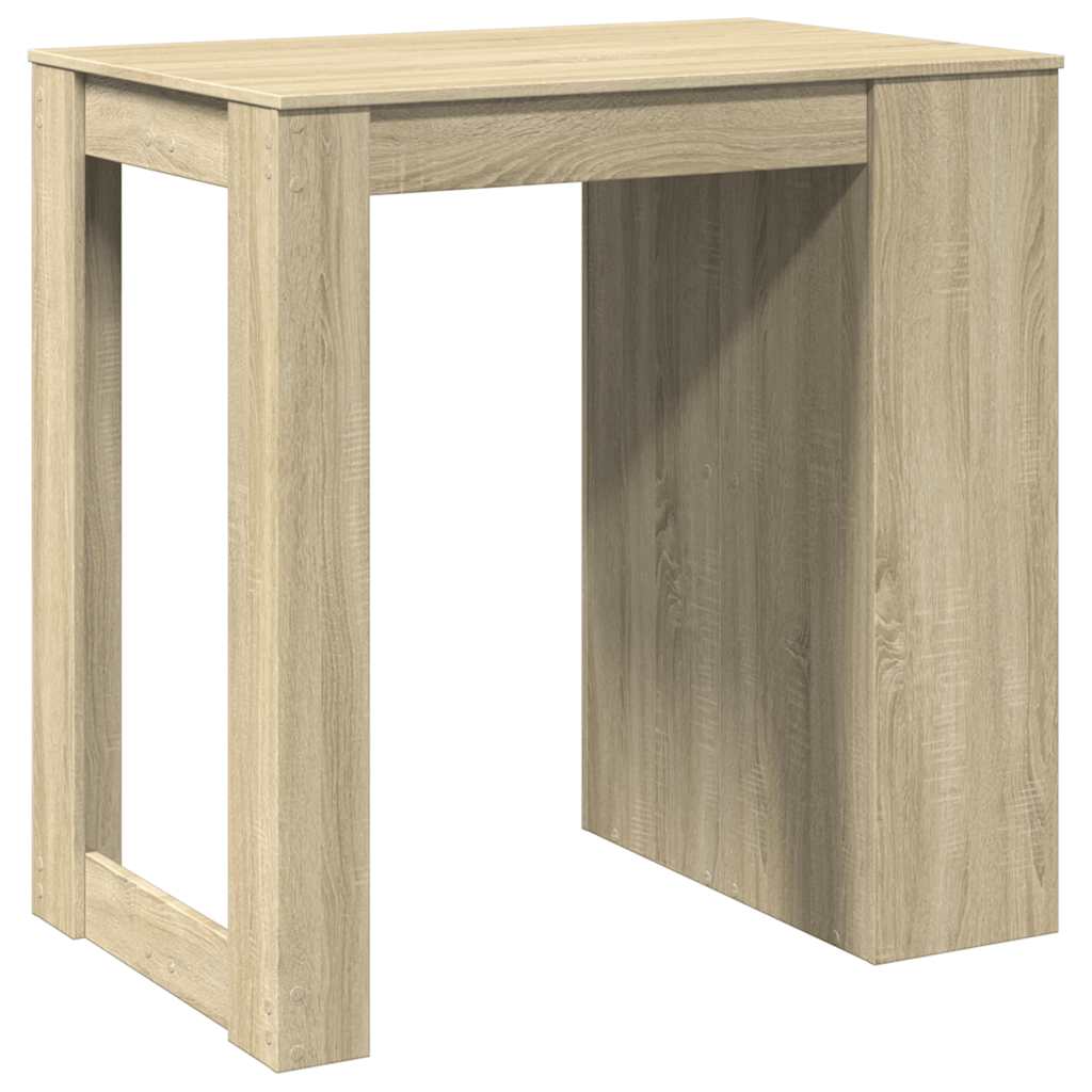 Sonoma Oak Bar Table 102x70x103.5 cm - Engineered Wood