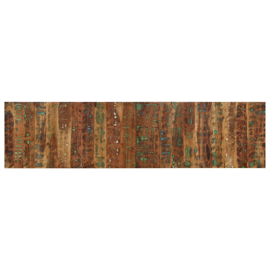 Headboard Multicolour 200 cm Solid Wood Reclaimed
