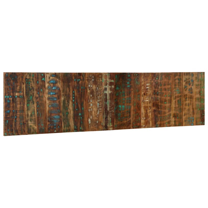 Headboard Multicolour 200 cm Solid Wood Reclaimed