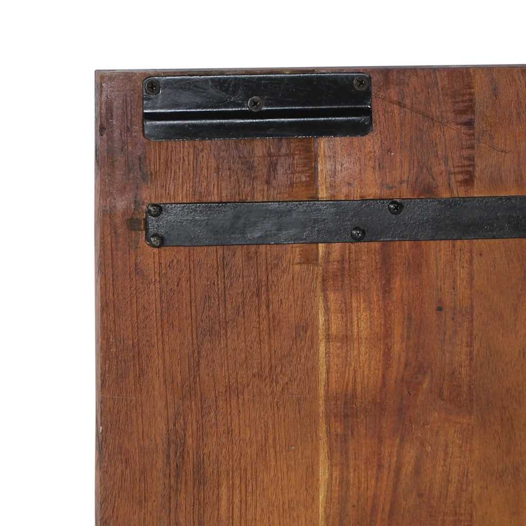 Headboard Multicolour 200 cm Solid Wood Reclaimed
