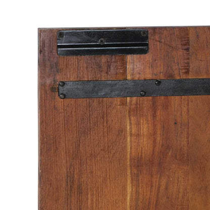 Headboard Multicolour 200 cm Solid Wood Reclaimed