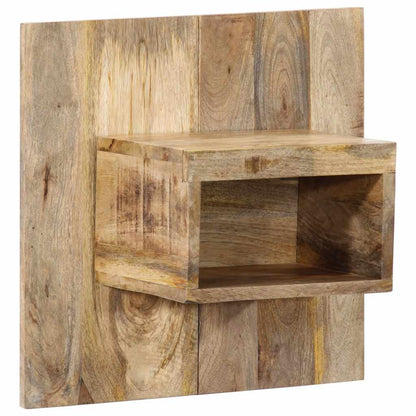 Solid Mango Wood Bedside Cabinet 50x27x50 cm - Rustic Charm