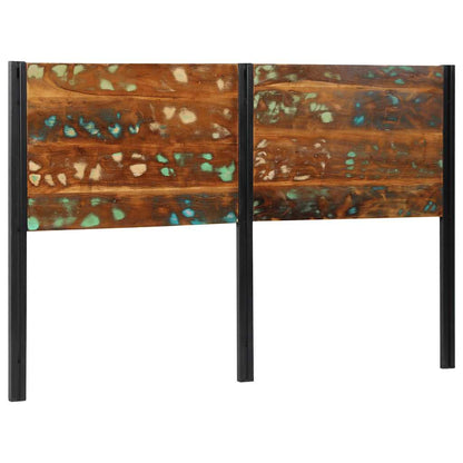 Eco-Chic 160cm Reclaimed Wood & Iron Headboard