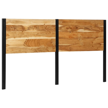 Solid Acacia & Iron Headboard, 180 cm - Stylish & Durable Design