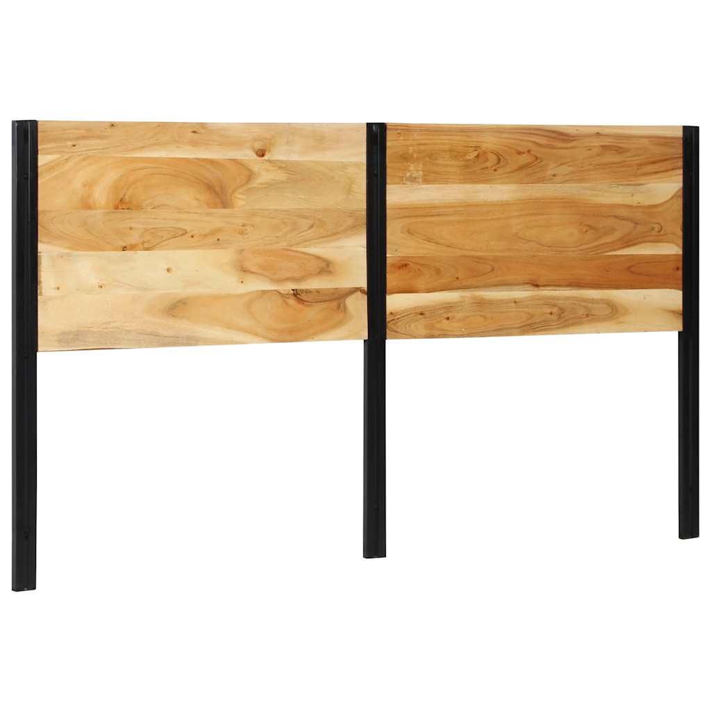 Solid Acacia & Iron Headboard, 180 cm - Stylish & Durable Design