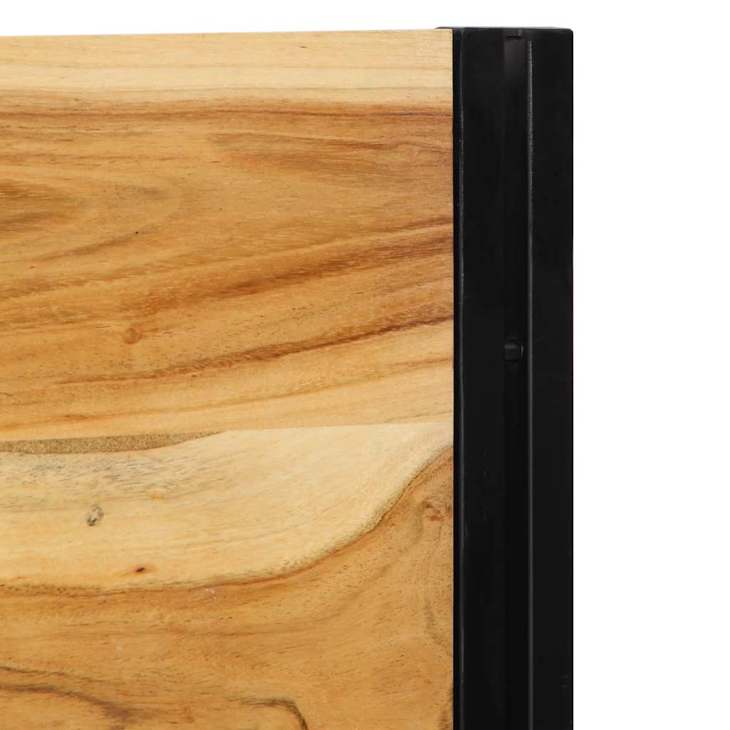 Solid Acacia & Iron Headboard, 180 cm - Stylish & Durable Design