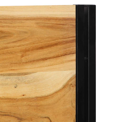 Solid Acacia & Iron Headboard, 180 cm - Stylish & Durable Design