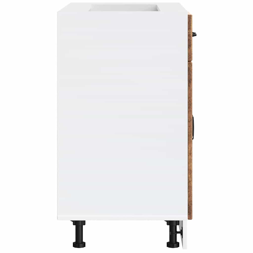 Kitchen Base Cabinet Lucca Old Wood Engineered Wood