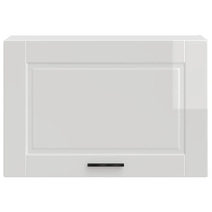 Kitchen Wall Cabinet Porto High Gloss White Engineered Wood