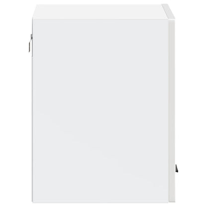 Kitchen Wall Cabinet Porto High Gloss White Engineered Wood