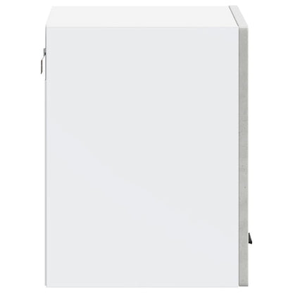 Kitchen Wall Cabinet Porto Concrete Grey Engineered Wood