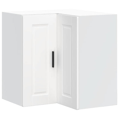 Kitchen Wall Corner Cabinet Porto White Engineered Wood