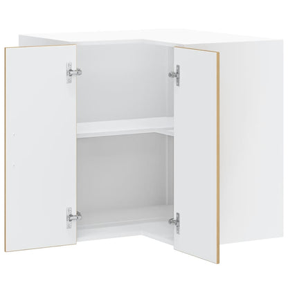 Kitchen Wall Corner Cabinet "Porto" Artisan Oak Engineered Wood