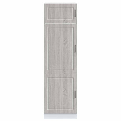 Kitchen Cupboard "Porto" Grey Sonoma Engineered Wood