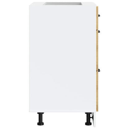 Kitchen Base Cabinet Lucca Artisan Oak Engineered Wood