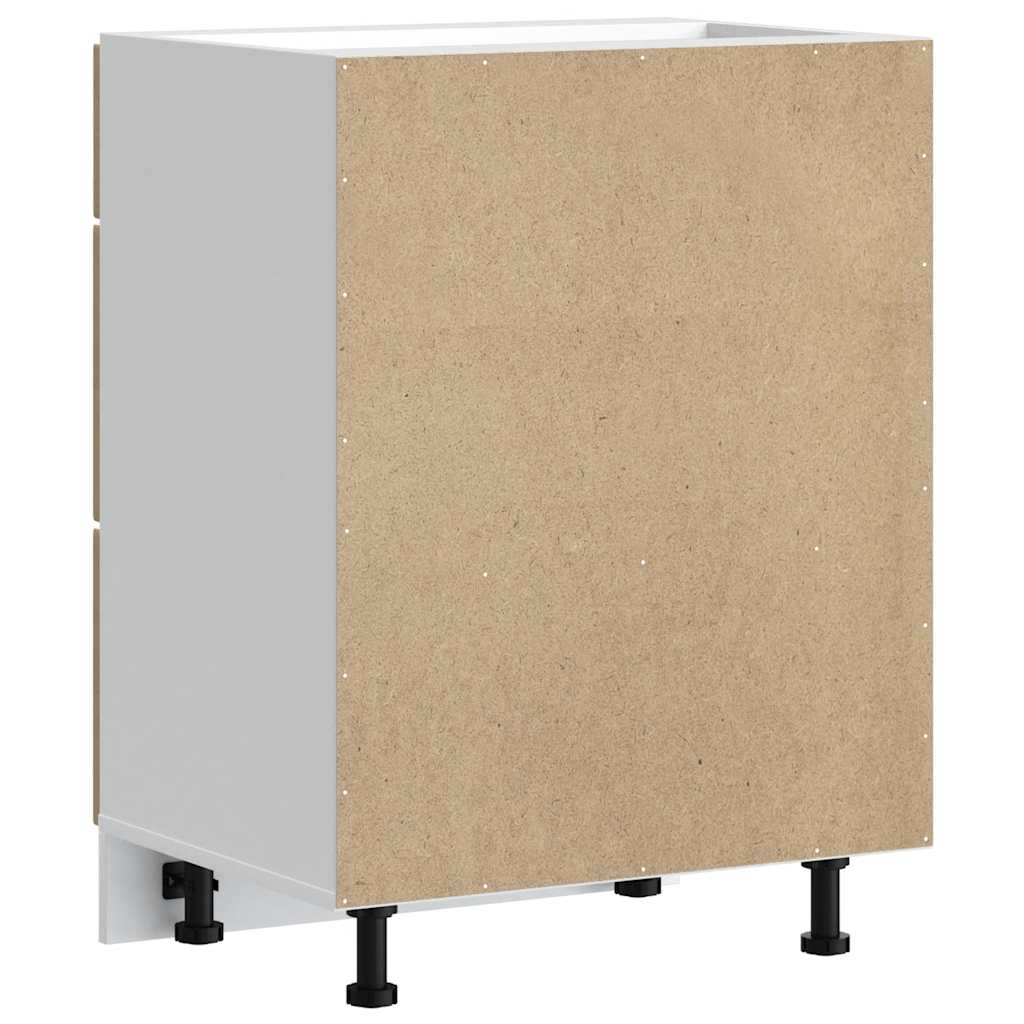 Kitchen Base Cabinet Lucca Artisan Oak Engineered Wood