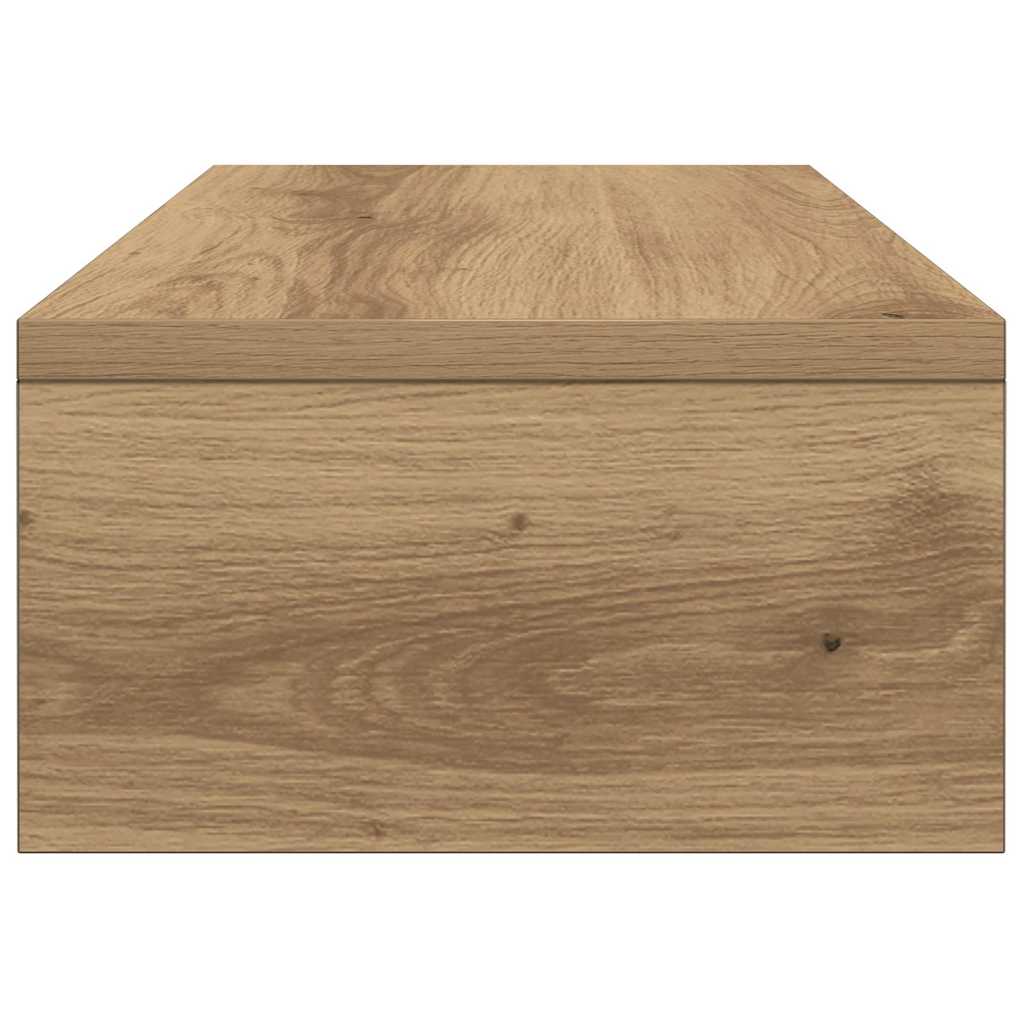 Monitor Stand Artisan Oak 42x24x13 cm Engineered Wood