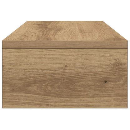 Monitor Stand Artisan Oak 42x24x13 cm Engineered Wood