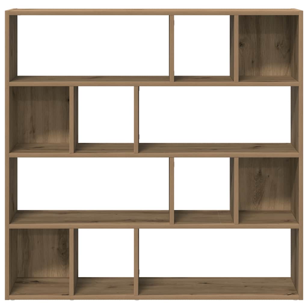 Artisan Oak Book Cabinet/Room Divider, 105x24x102 cm