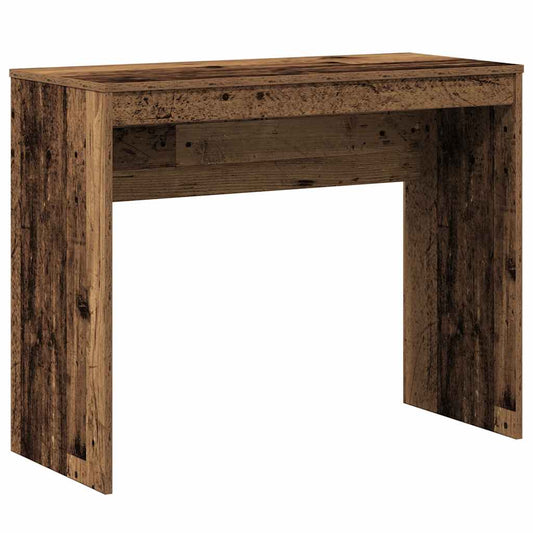 Vintage Engineered Wood Desk 90x40x72 cm - Rustic Charm Office Furniture