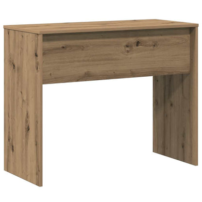 Oak Desk Artisan - 90x40x72 cm Engineered Wood Office Table