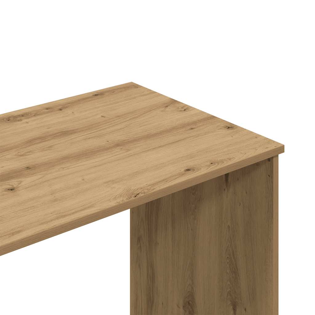 Elegant Desk Artisan Oak, 102x76x50 cm, Engineered Wood