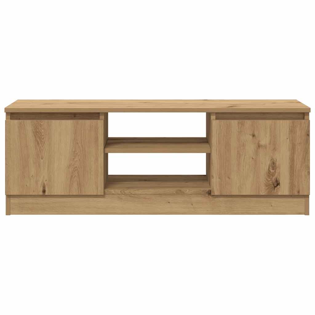 TV Cabinet Artisan Oak 102x30x36 cm Engineered Wood