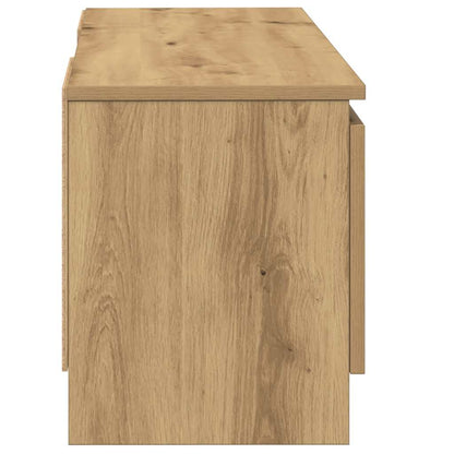 TV Cabinet Artisan Oak 102x30x36 cm Engineered Wood