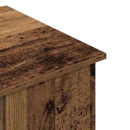 Vintage Engineered Wood Desk, 100x55x75 cm, Rustic Charm
