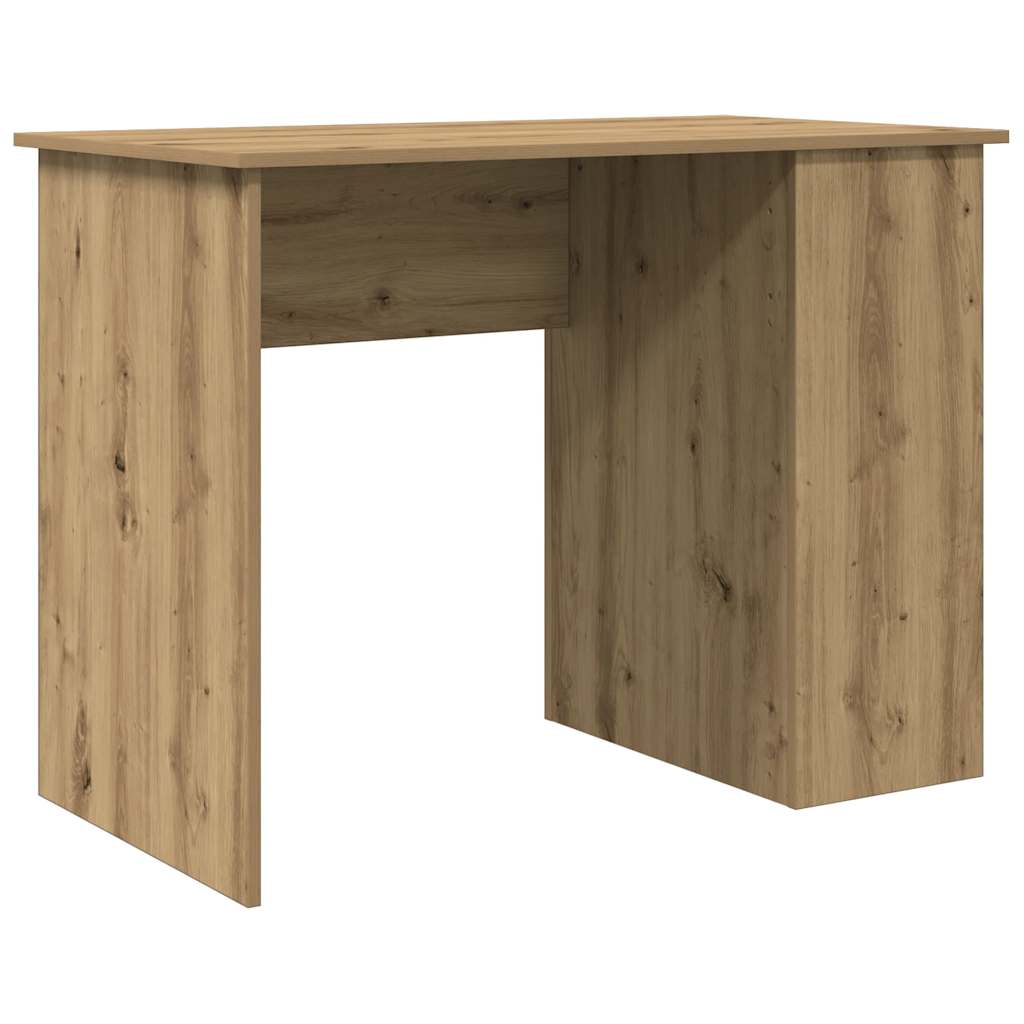 Stylish Oak Desk 100x55x75 cm - Durable Engineered Wood