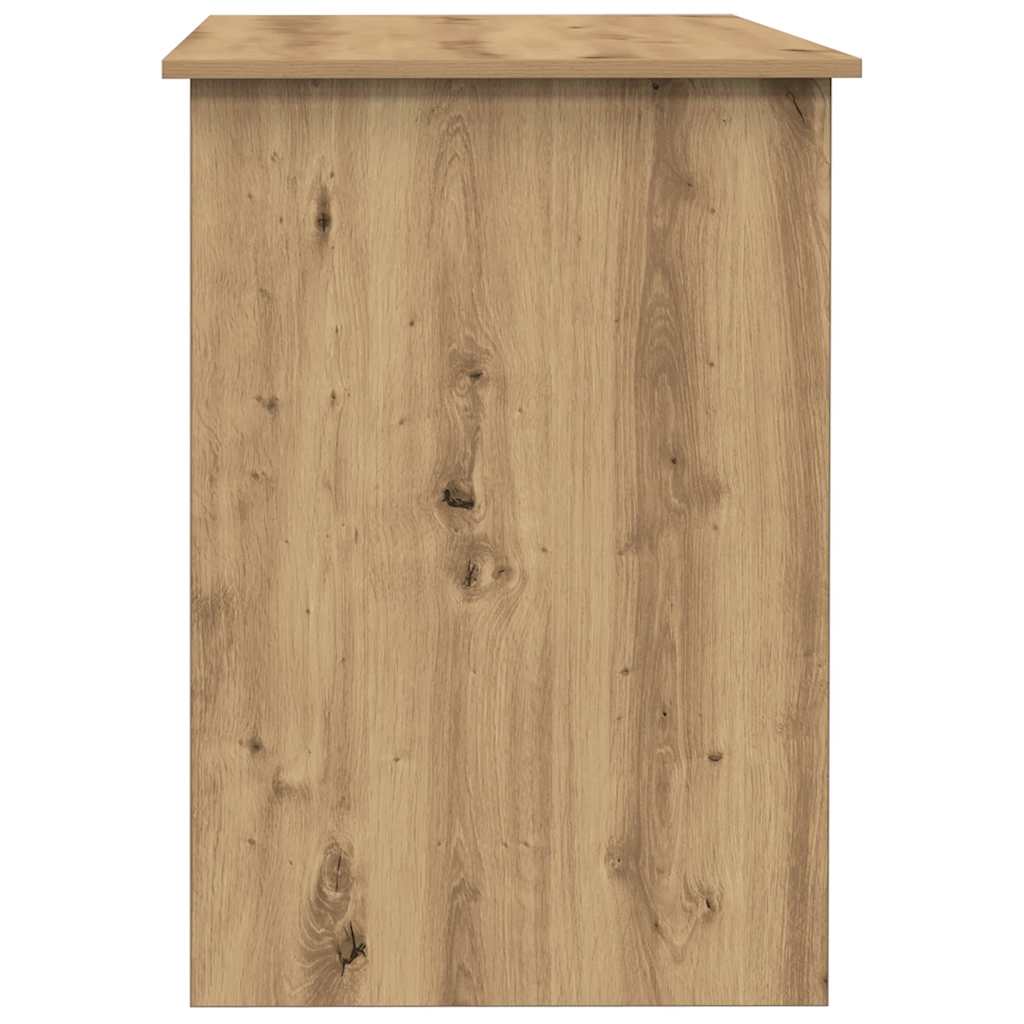 Stylish Oak Desk 100x55x75 cm - Durable Engineered Wood