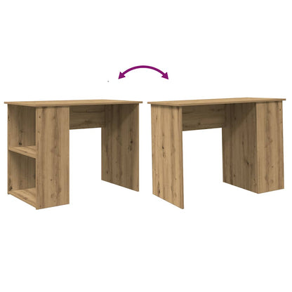 Stylish Oak Desk 100x55x75 cm - Durable Engineered Wood
