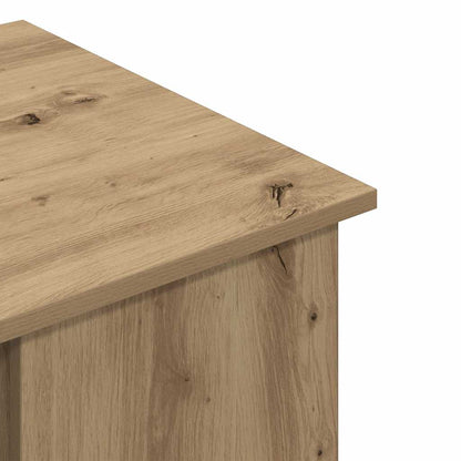 Stylish Oak Desk 100x55x75 cm - Durable Engineered Wood