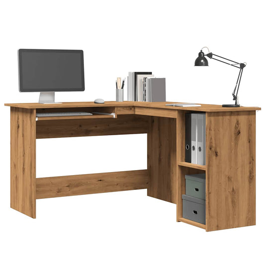 Corner Desk Artisan Oak - Engineered Wood, 120x140x75 cm