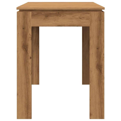 Artisan Oak Dining Table 120x60x76 cm - Engineered Wood Finish