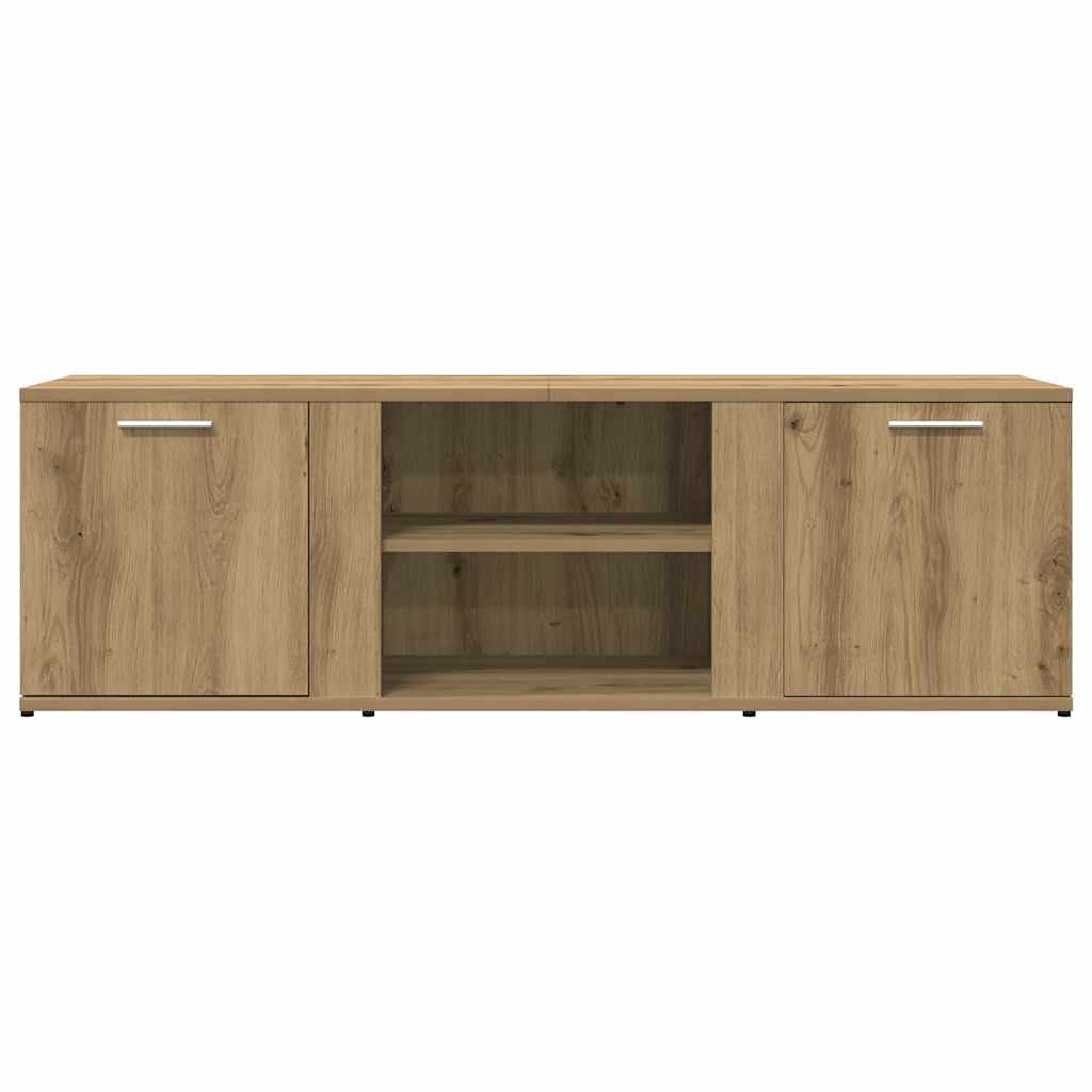 TV Cabinet Artisan Oak 120x34x37 cm Engineered Wood