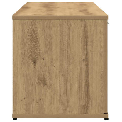 TV Cabinet Artisan Oak 120x34x37 cm Engineered Wood