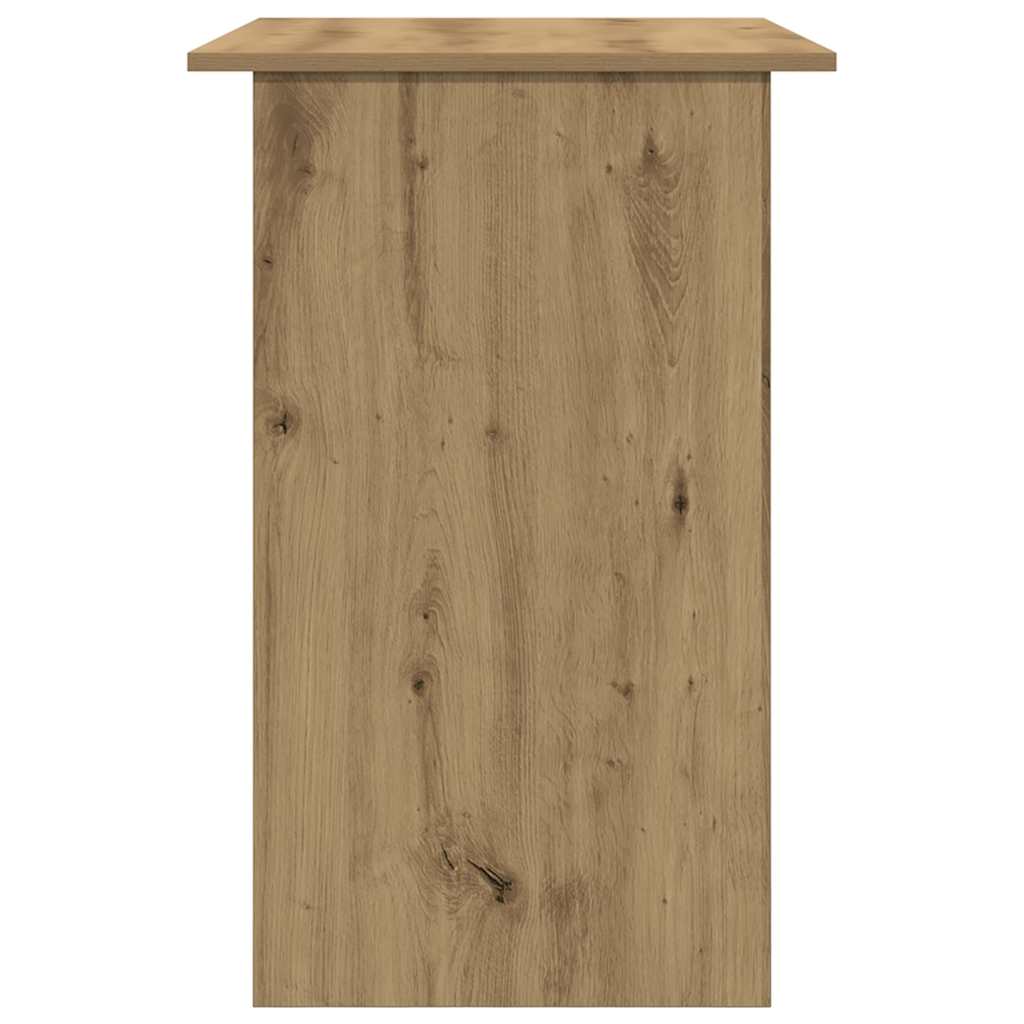 Sleek Oak Desk 90x50x74 cm - Engineered Wood