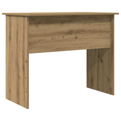 Sleek Oak Desk 90x50x74 cm - Engineered Wood