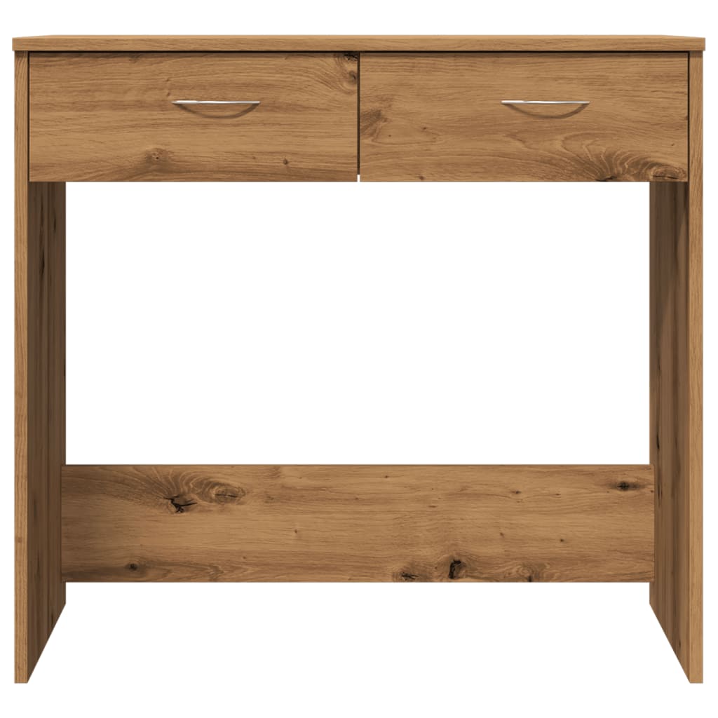 Oak Desk Artisan 80x40x75 cm - Durable Engineered Wood
