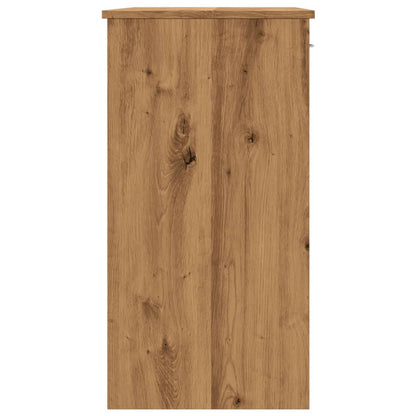 Oak Desk Artisan 80x40x75 cm - Durable Engineered Wood